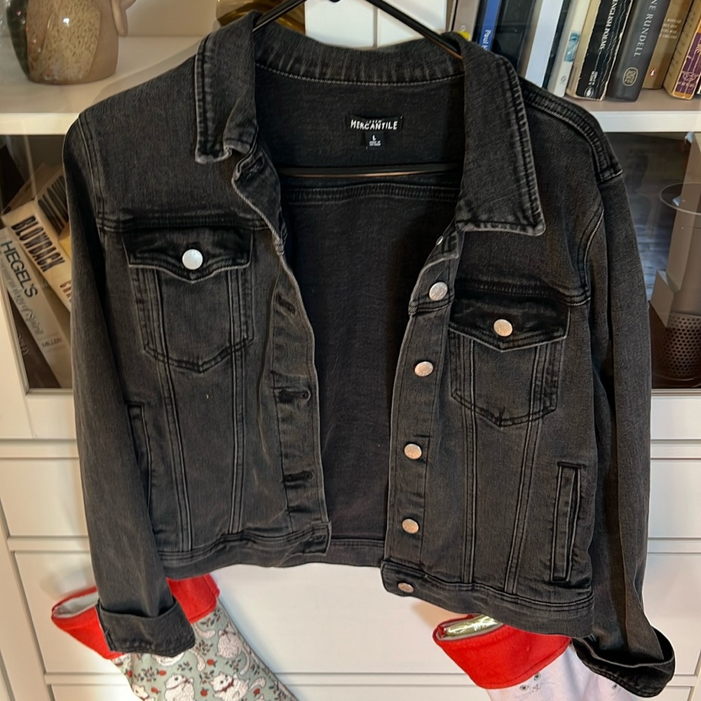 J. Crew Mercantile Denim Jacket L